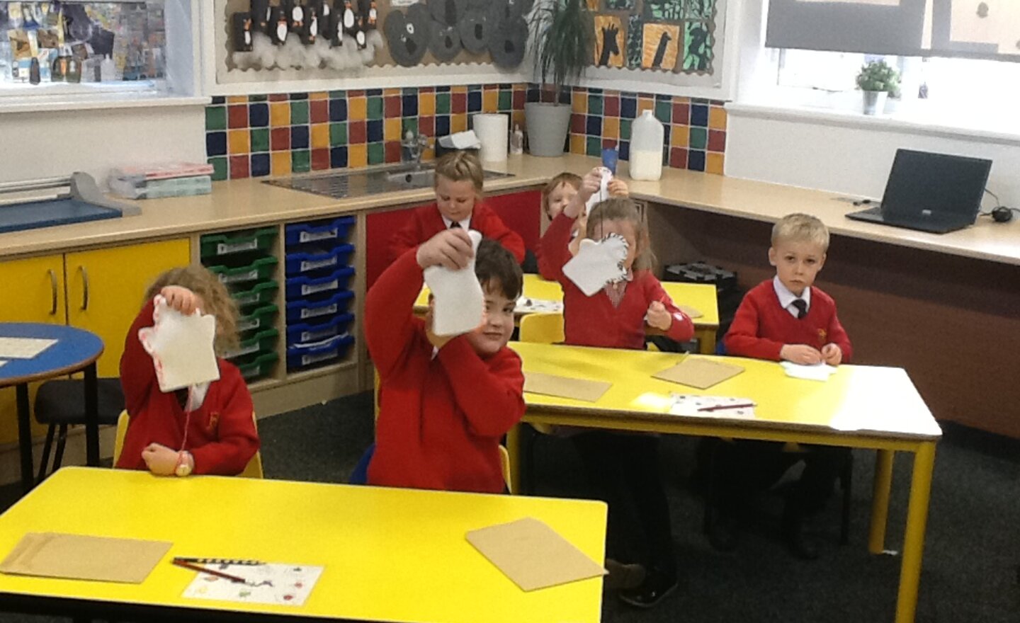 Image of Snowman puppets